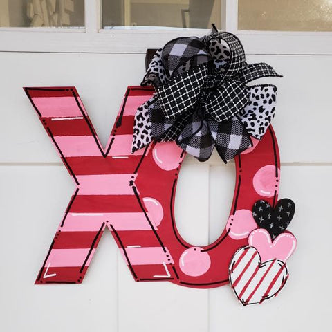 XO Valentine Door Hanger - BLANK