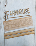 Farmhouse Tiered Tray Set - BLANK