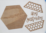 Honeycomb Door Hanger - BLANK