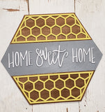 Honeycomb Door Hanger - BLANK