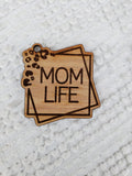 Mom Life Keychain - Choice of Wristlet