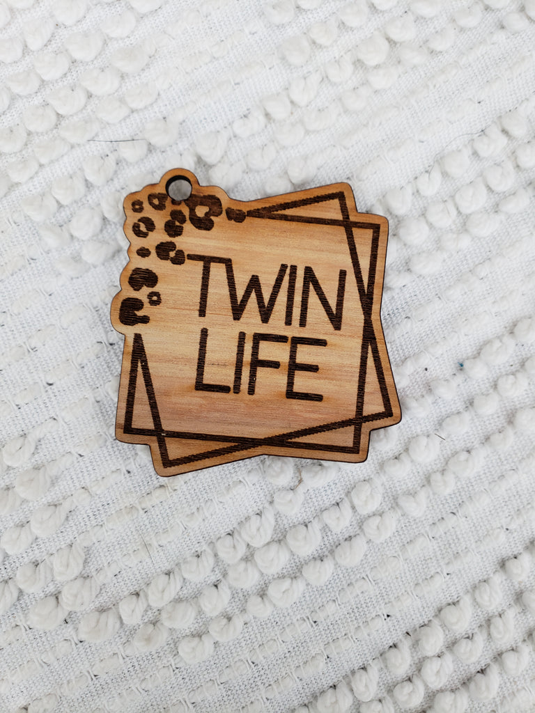 Twin Life Keychain - Choice of Wristlet