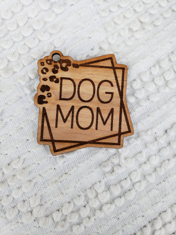 Dog Mom Keychain - Choice of Wristlet