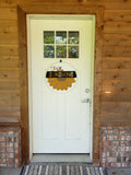 Sunflower Door Hanger - BLANK