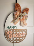 Rattan Easter Egg Door Hanger - BLANK