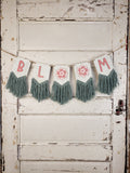 Bloom Macrame Garland Banner - BLANK