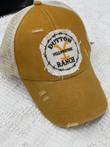 Dutton Ranch Barbwire Patch - Choice of Baseball Cap