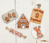 tray  tier  gingerbread  diy  craft kit  christmas  blank